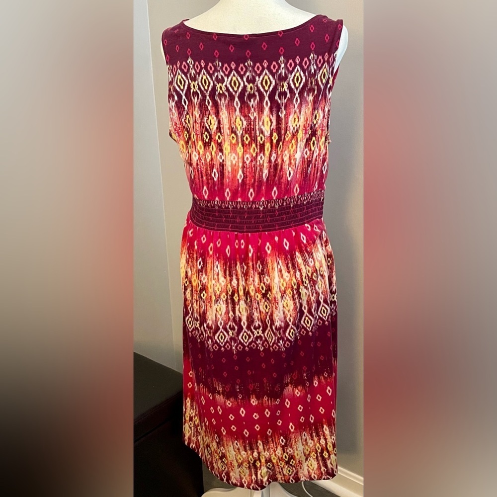 🆕 Boho v neck Sun dress - Picture 2 of 2